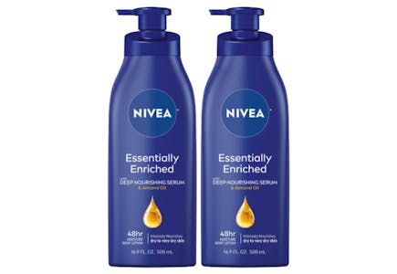 6 Nivea Essentially Enriched Body Lotions