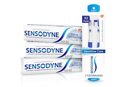 Sensodyne Toothpaste & Brushes