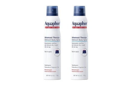 2 Aquaphor Body Sprays