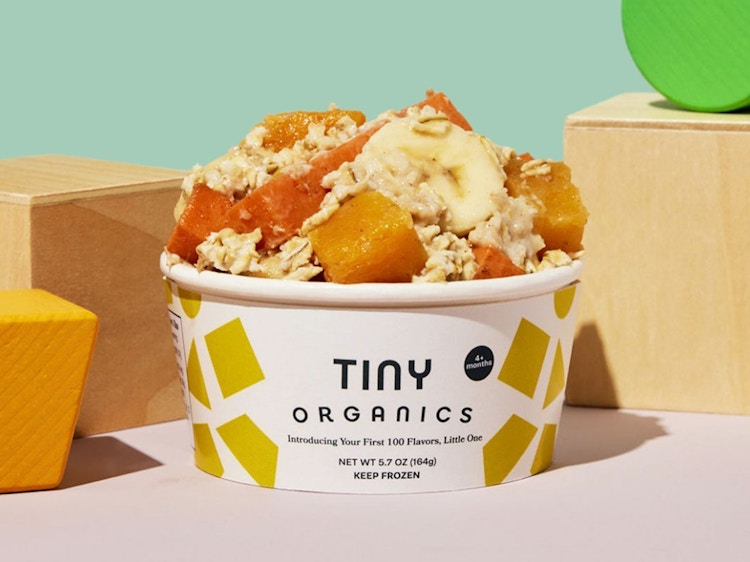 tiny organics oatmeal with butternut squash 