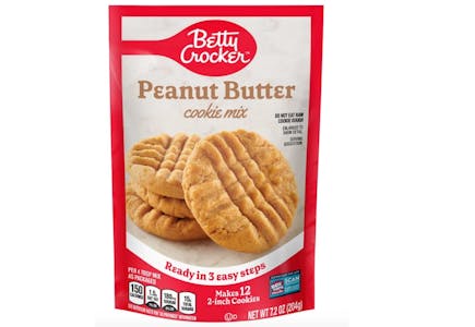 3 Betty Crocker Cookie Mixes