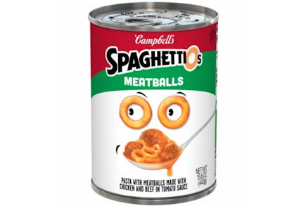 4 SpaghettiOs
