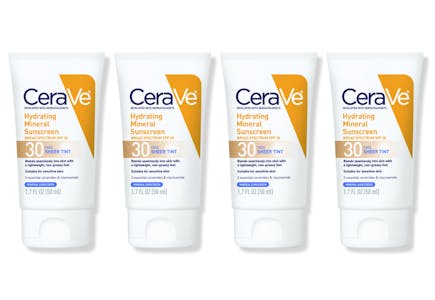 4 Cerave Sunscreen