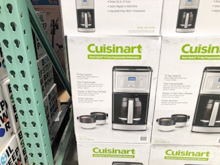box of a cuisinart coffee maker