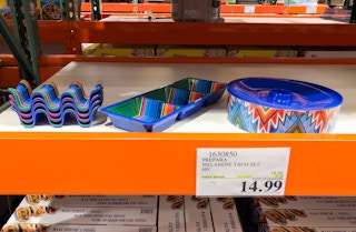 costco prepara 6 piece melamine taco set 1685023482 1685023482