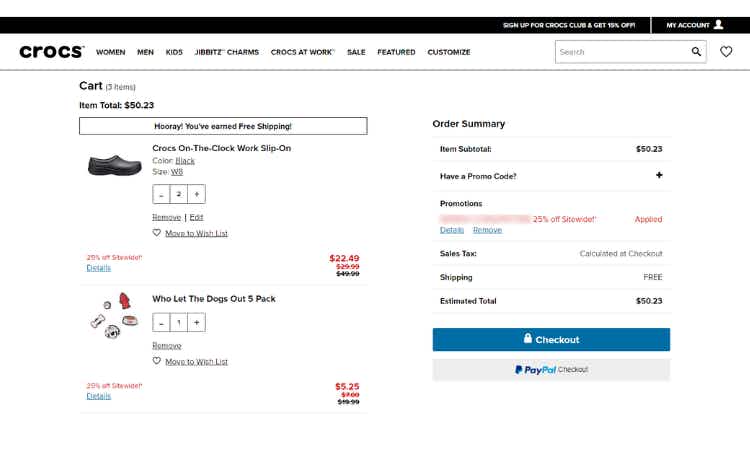 Crocs 2025 discount code
