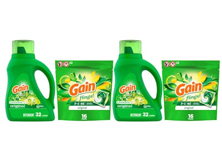 4 Gain Laundry Care