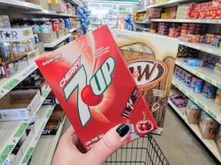 cherry 7up & aw root beer drink mixes