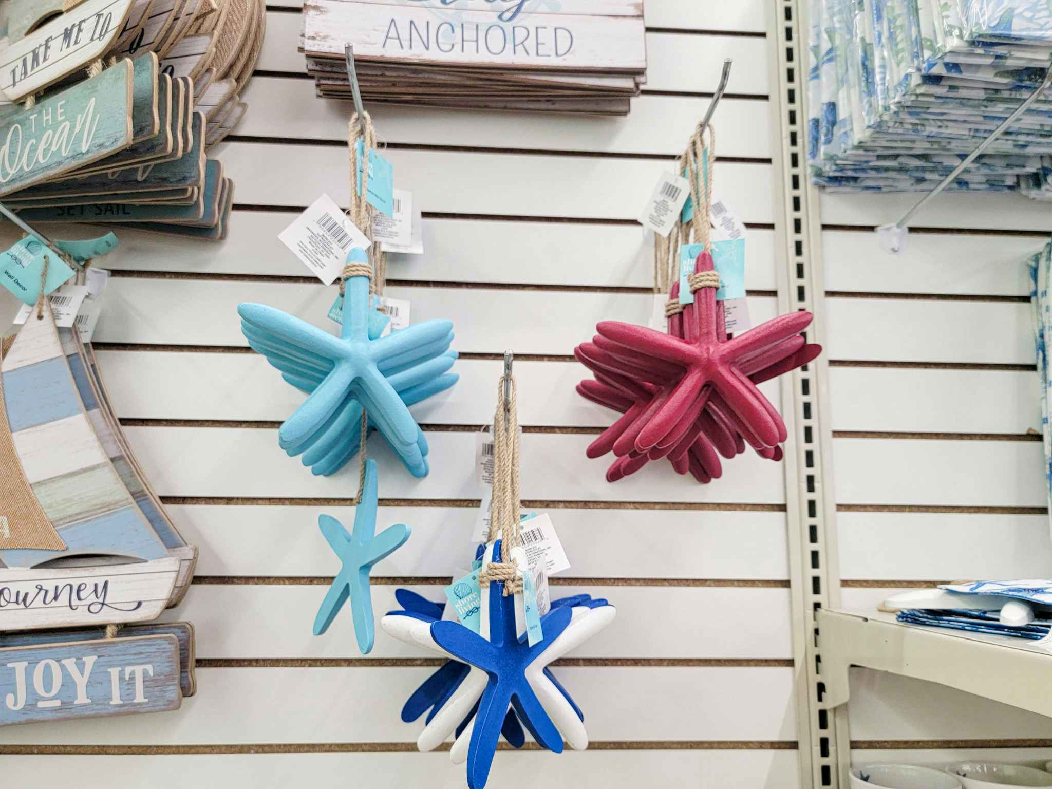 seashell wall decor