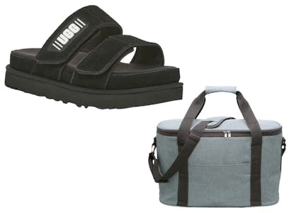 Ugg Sandals + Cooler