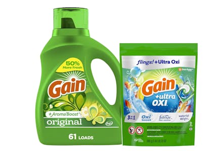 2 Gain Laundry Products