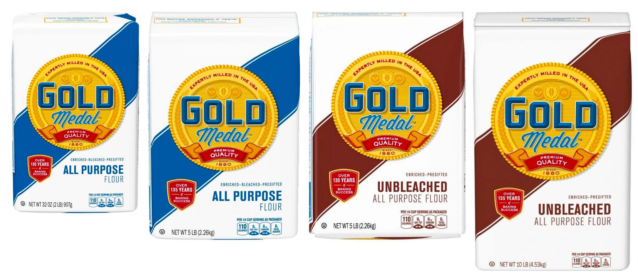 The Gold Medal flour products that are part of a salmonella recall