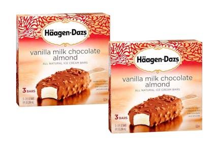 Transaction #1: 2 Haagen Dazs Ice Cream Bars