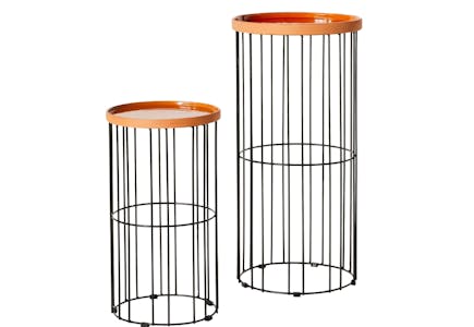 Metal Wire Plant Stand