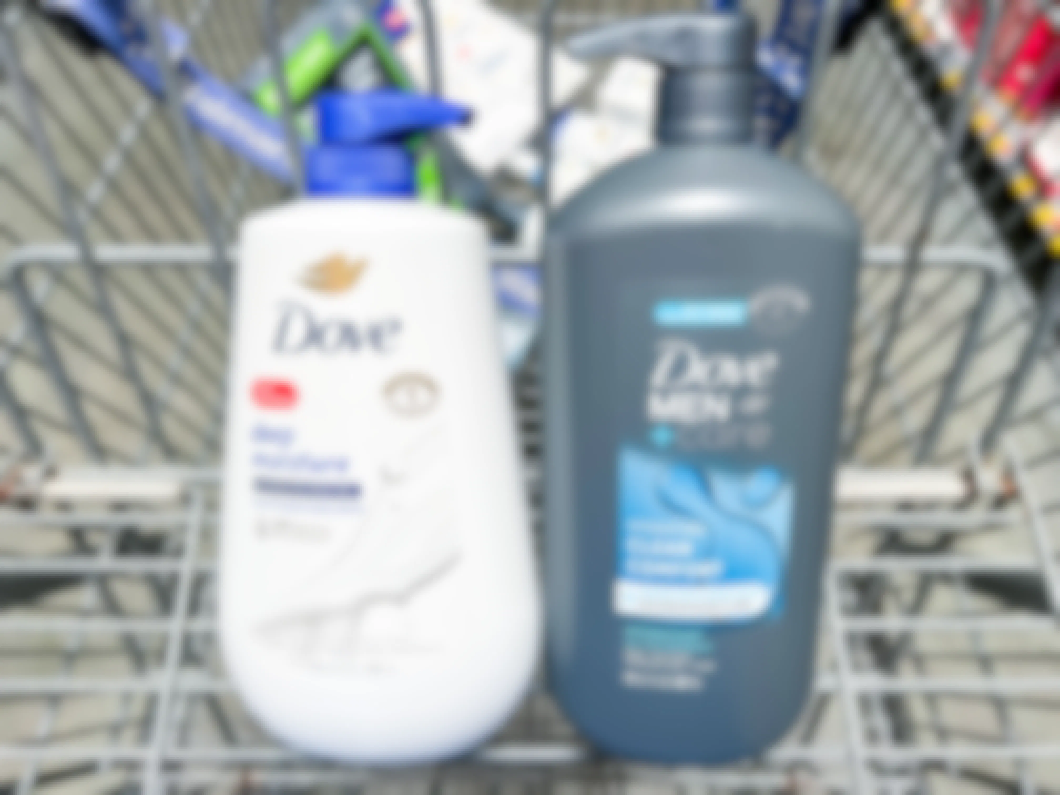dove and dove men + care body wash