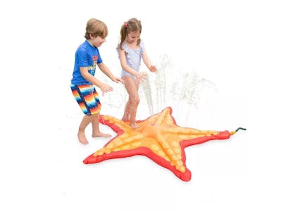 HearthSong Starfish 5-Foot Sprinkler Splash Pad