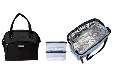 Lunch Tote w/ 2 Food Containers