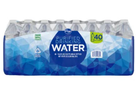 Kroger 40-Pack Water