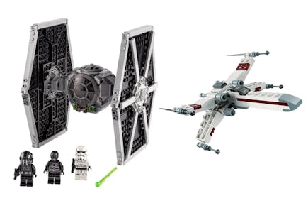 Star Wars Imperial Fighter Set + Free Miniature X-Wing Set