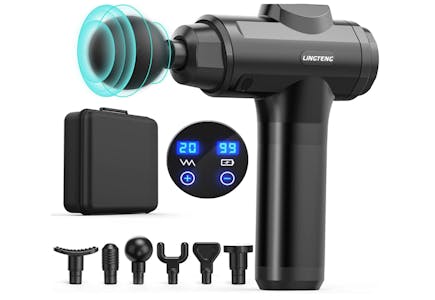 Massage Gun in Dark Black