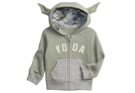Star Wars Yoda Hoodie, Baby Gap