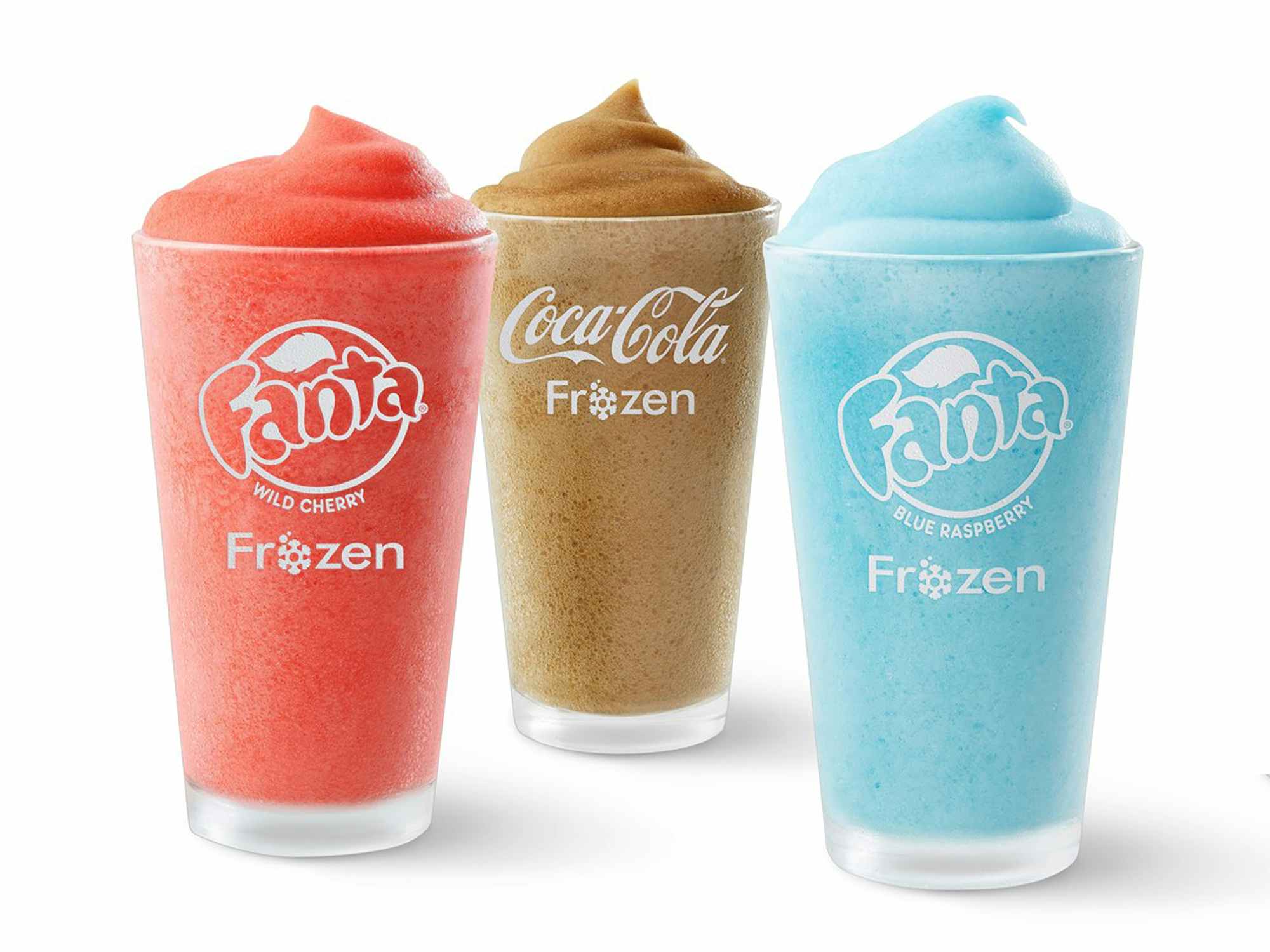 mcdonalds frozen drinks side by side