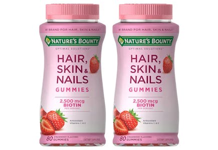 2 Hair, Skin & Nails Gummies