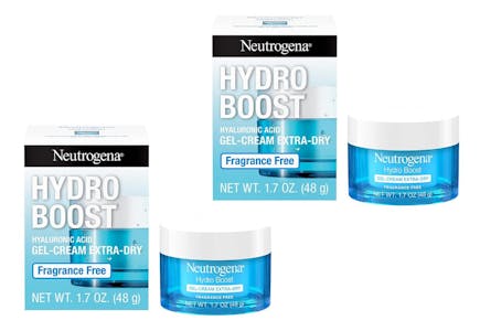 2 Neutrogena Hydro Boost Face Moisturizers 