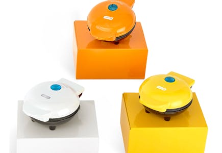 Set of 3 Mini Waffle Makers