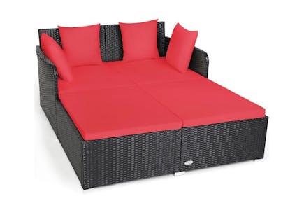 Patio Daybed w/ Cushions