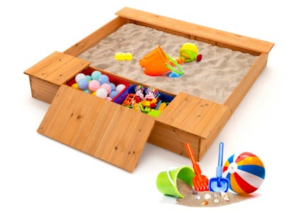 Kids' Outdoor Sandbox