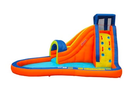 Banzai Inflatable Orange Slide