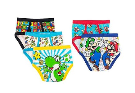 Nintendo Super Mario Underwear Set