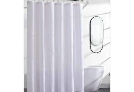 Kenneth Cole White Shower Curtain