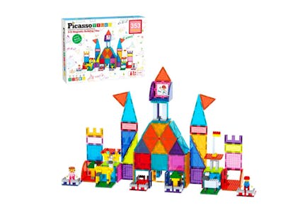 PicassoTiles 353-Piece Magnetic Toy