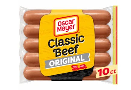 Oscar Mayer Beef Hot Dogs