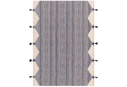 5'x7' Linear Global Stripe Outdoor Rug