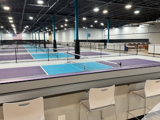 the interior of proshot pickleball
