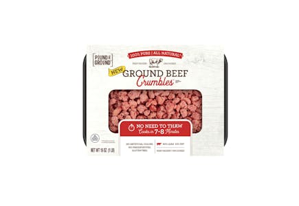 Pound of Ground Beef Crumbles