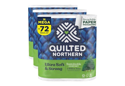 Quilted Northern Toilet Paper Mega Rolls