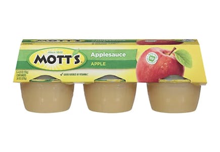 5 Mott's Applesauce