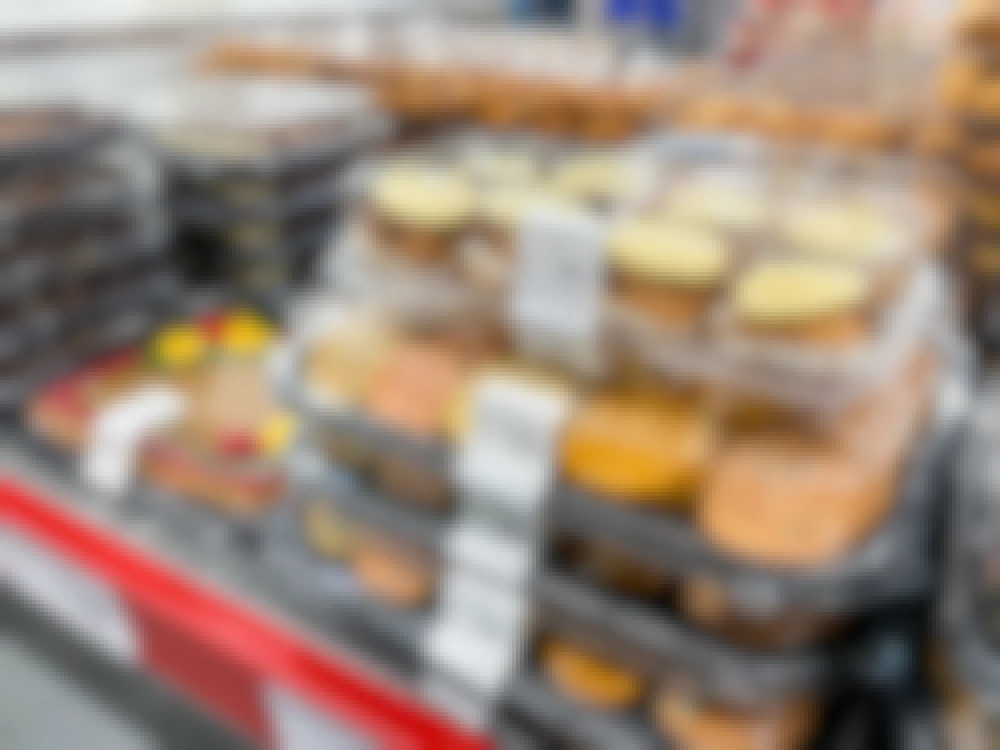 Baked goods in the bakery at Sam's Club