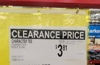 sams club disney tee clearance sign cc 1684165550 1684165551