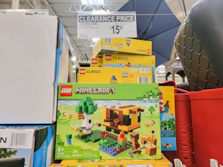 stacks of lego sets