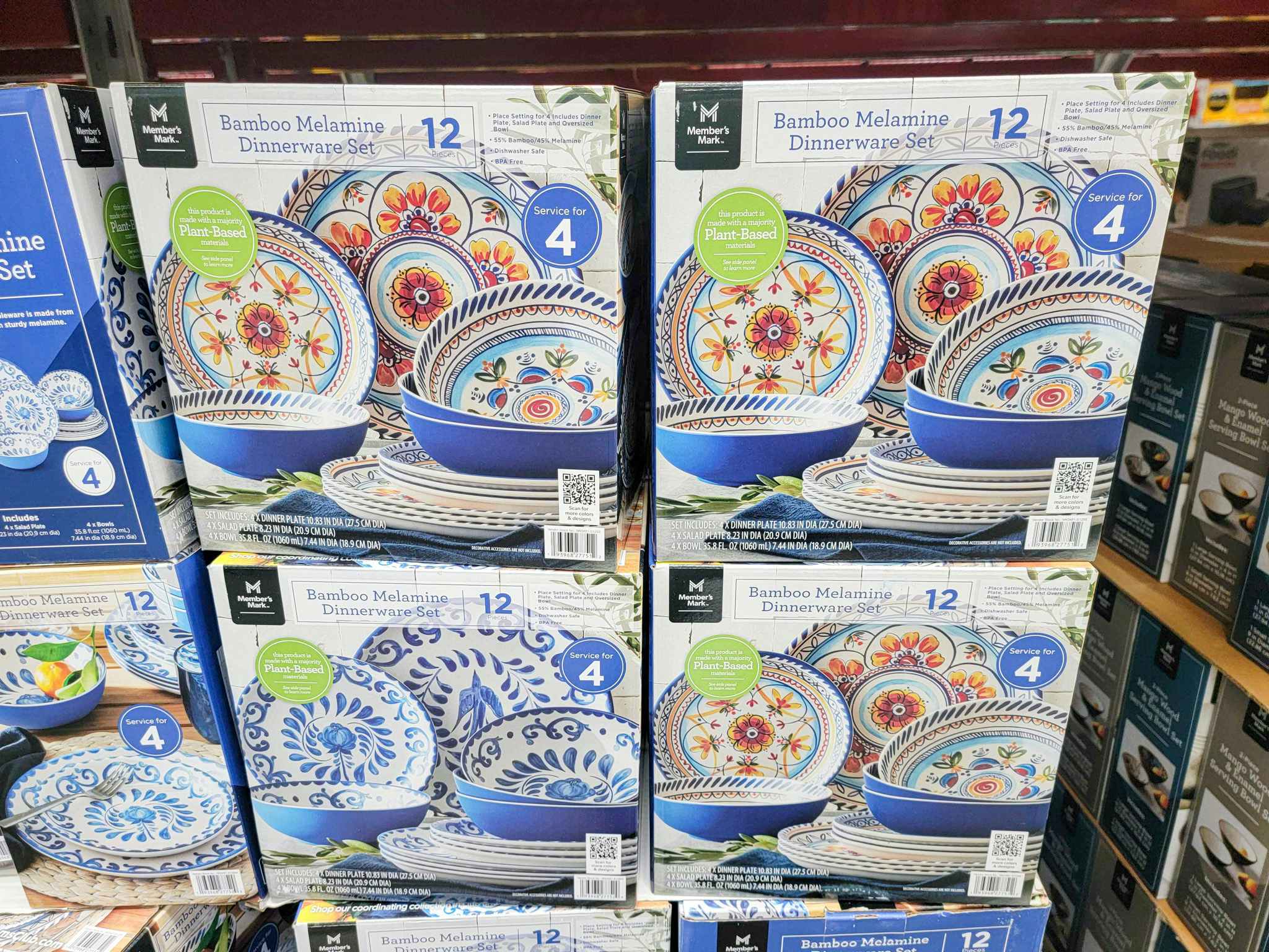 dinnerware sets in boxes