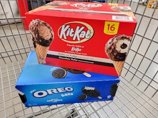 kit kat & oreo ice cream bars