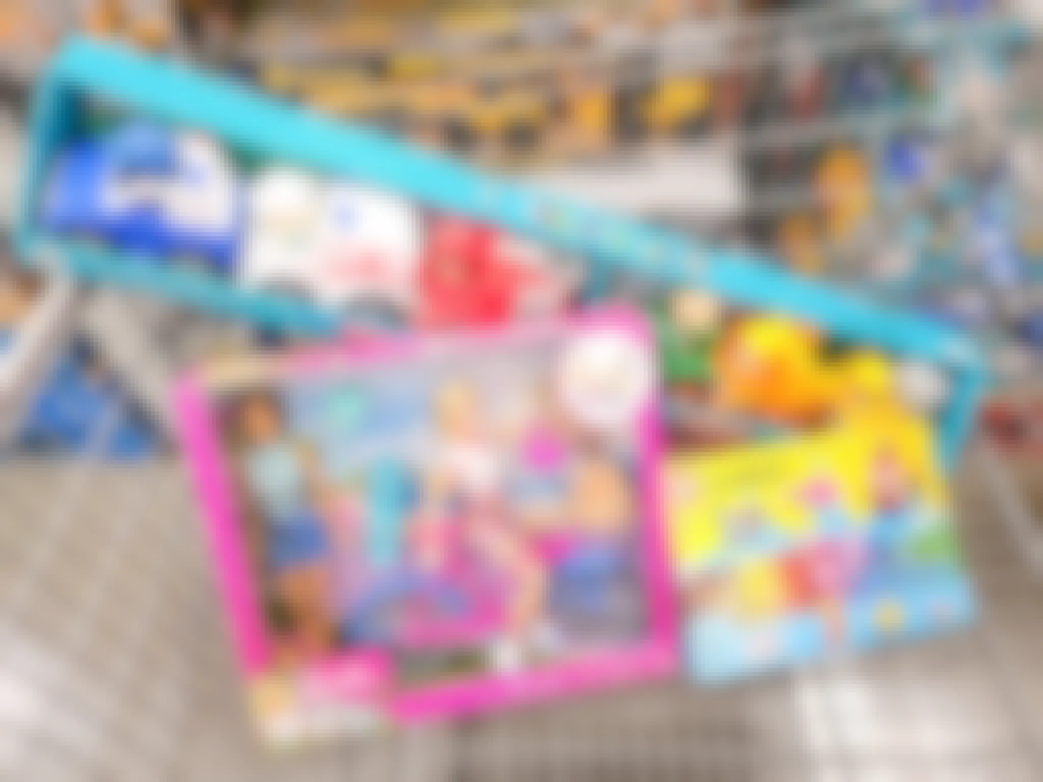 toys in a cart
