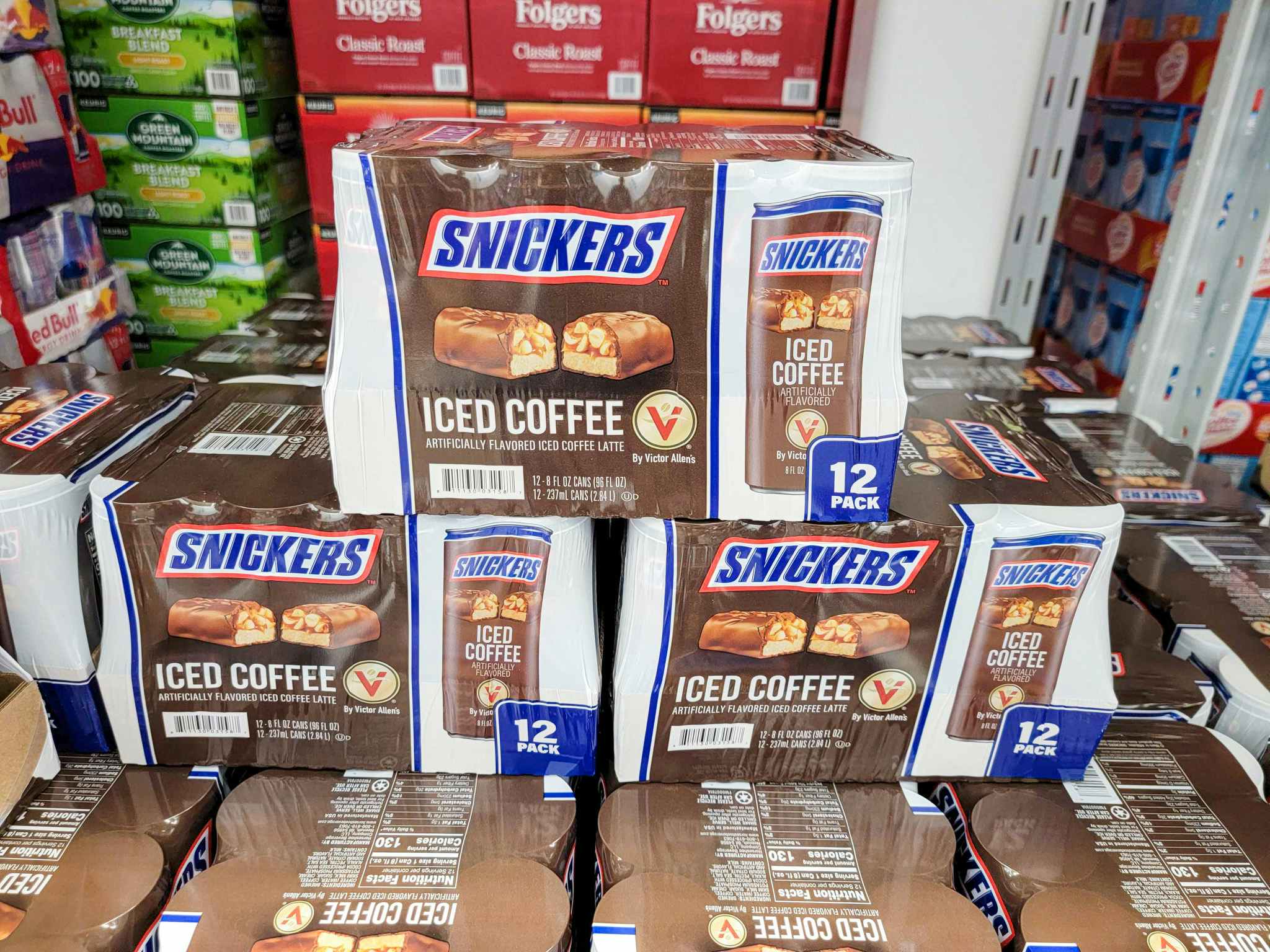 snickers iced coffee
