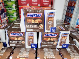 snickers iced coffee