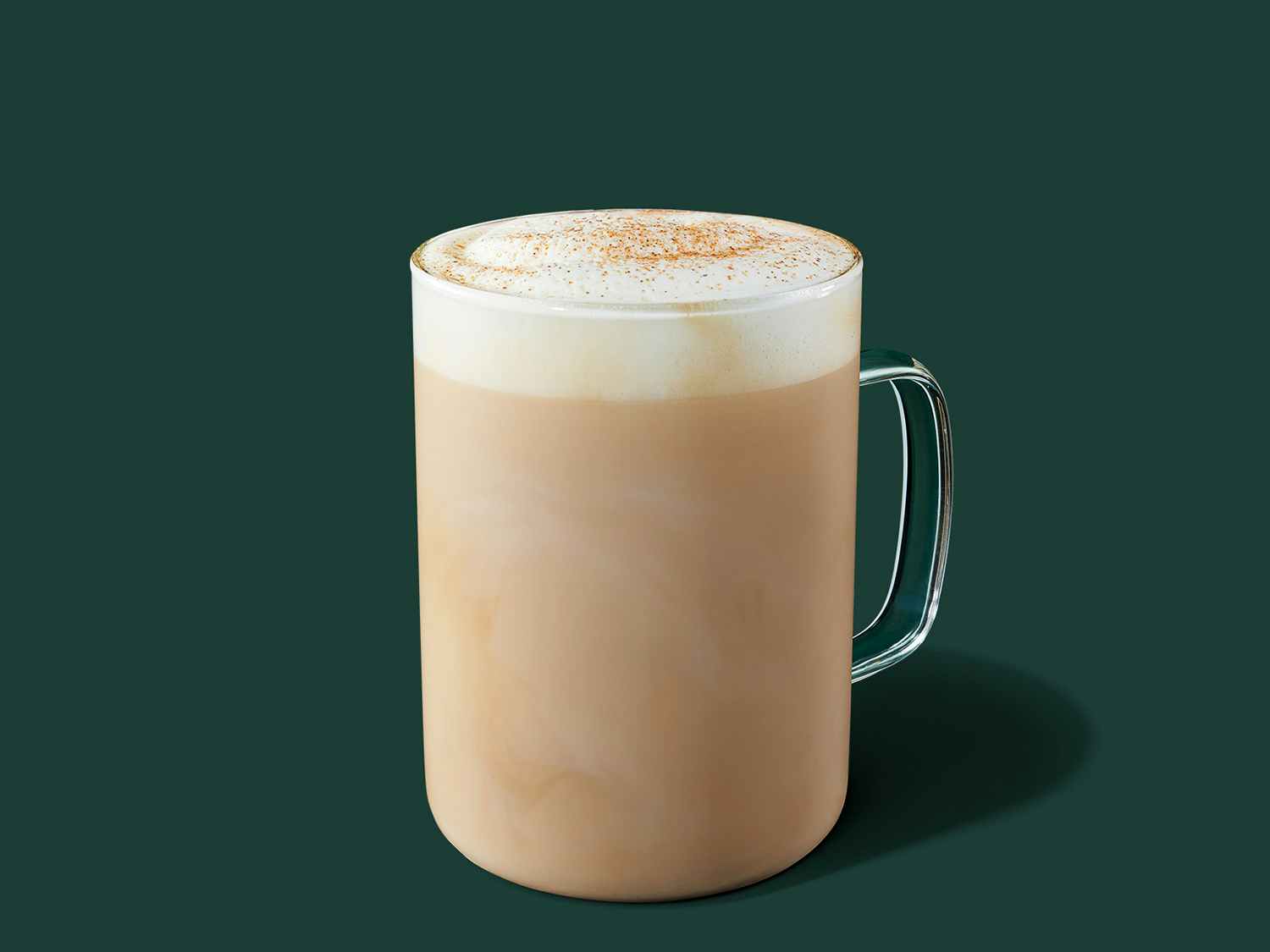 starbucks hot eggnog latte drink